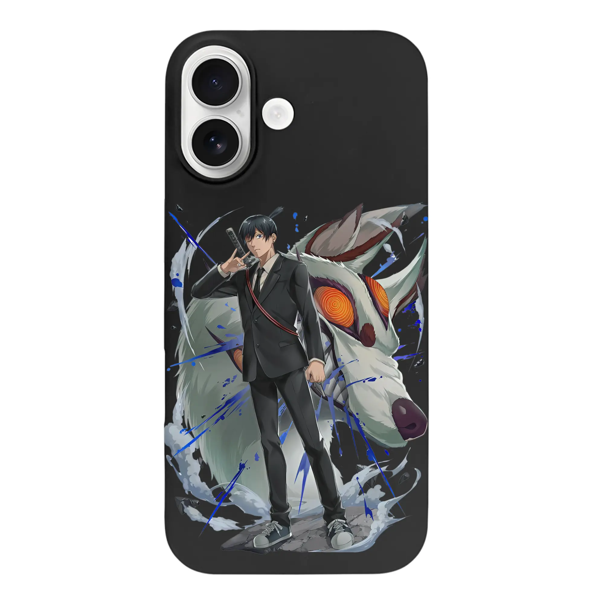 チェンソーマン グッズ,早川アキ - iPhone 17 シリーズ シリコンケース 薄型 耐衝撃 指紋防止 ソフトタッチカバー 精密フィット 傷防止 保護ケース iPhone 17/17 Air/17 Pro/17 Pro Max 対応